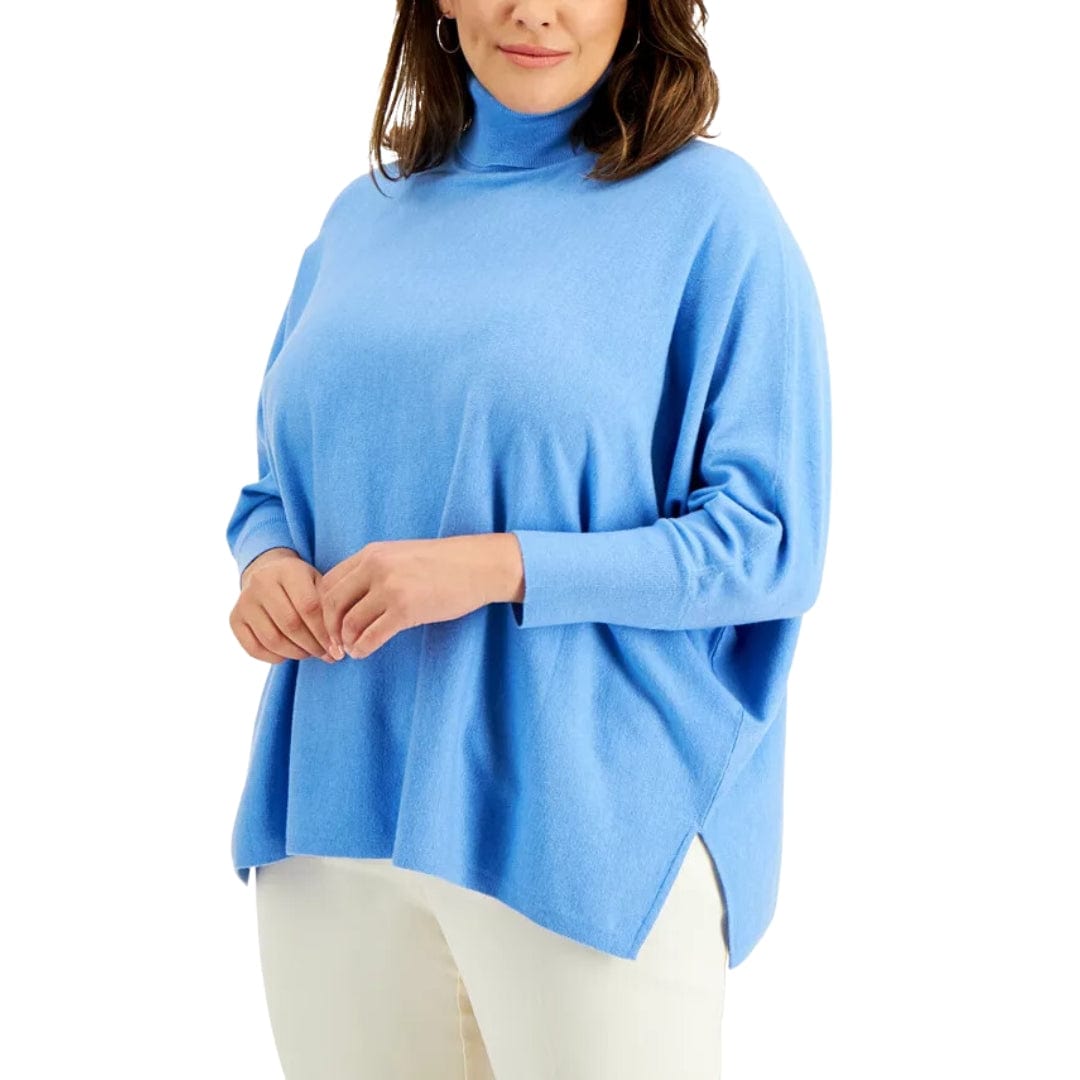 ALFANI - Plus Size Drop-Shoulder Turtleneck Sweater – Beyond Marketplace