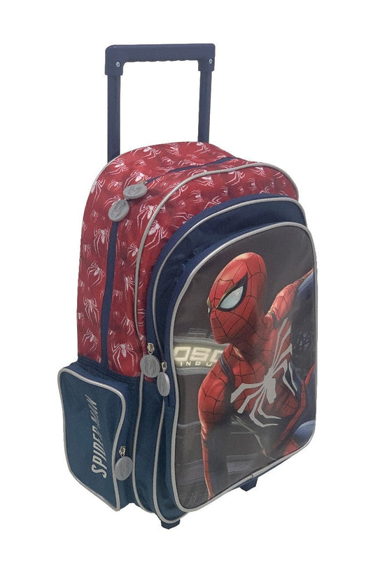 Beyond Marketplace School Bags Truecare - Spiderman 16" Trolley 3 Compartments
