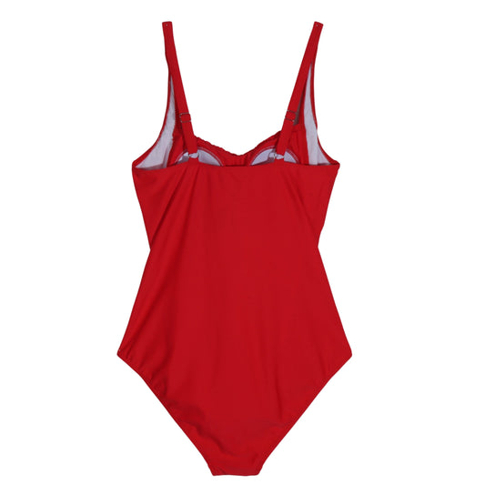 BRANDS & BEYOND Womens Swimwear L / Red One Piece Tummy Control Swimsuit
