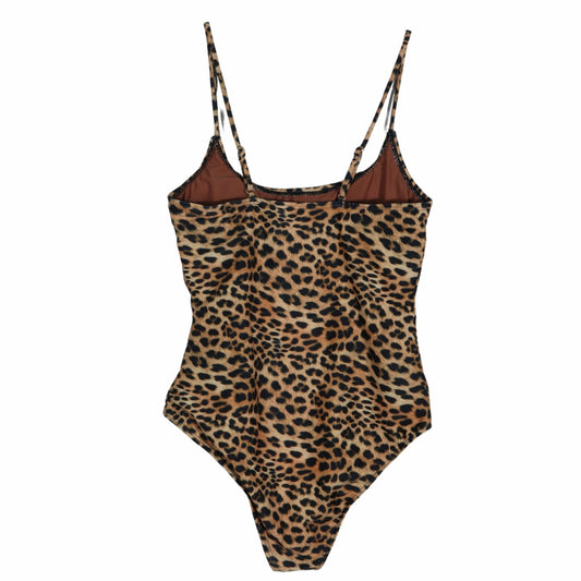BRANDS & BEYOND Womens Swimwear S / Multi-Color Printed Animal Leopard All Over Swimwear