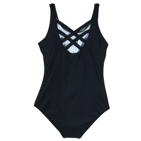 BRANDS & BEYOND Womens Swimwear M / Black Pull Over Swimwear