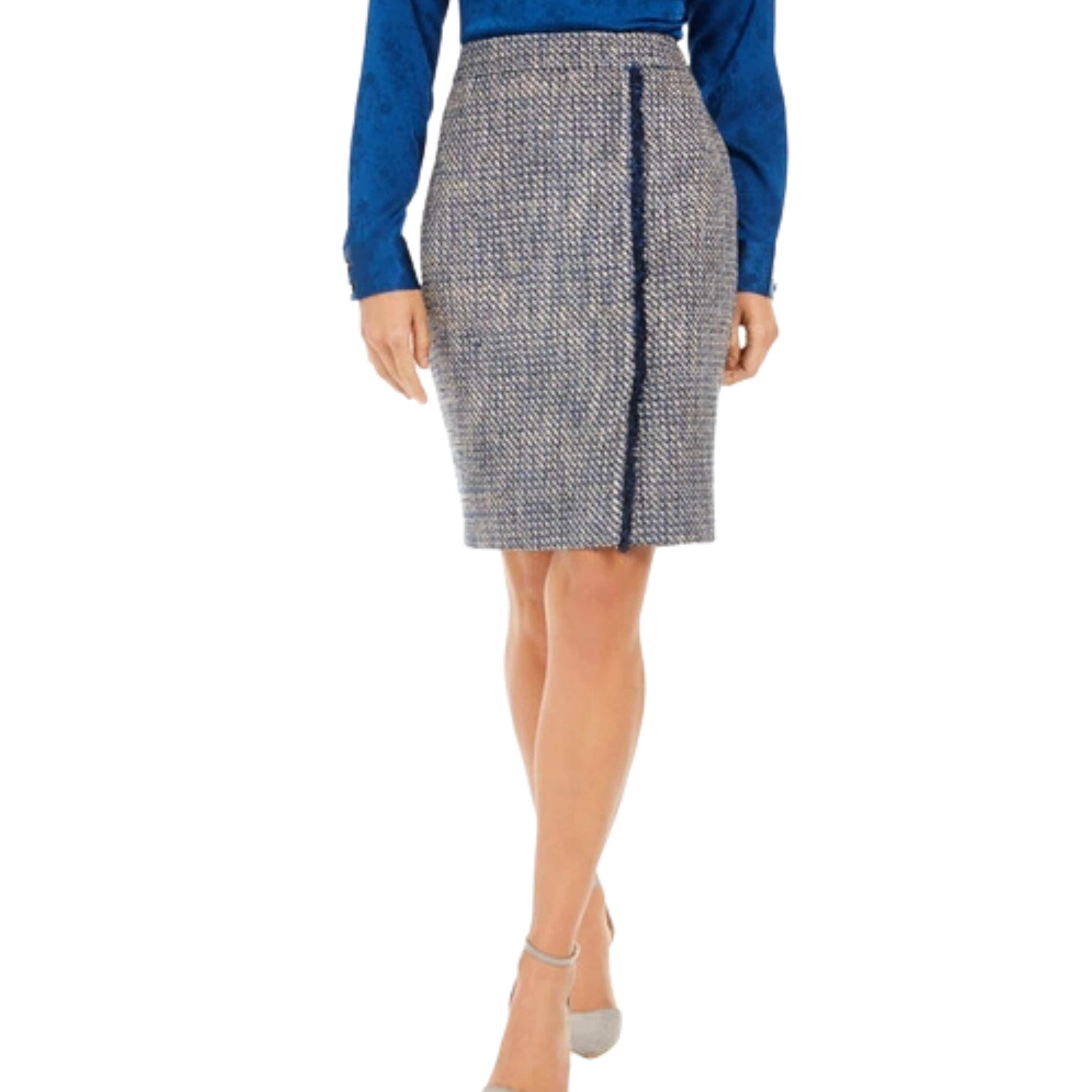 Tweed calvin shop klein skirt