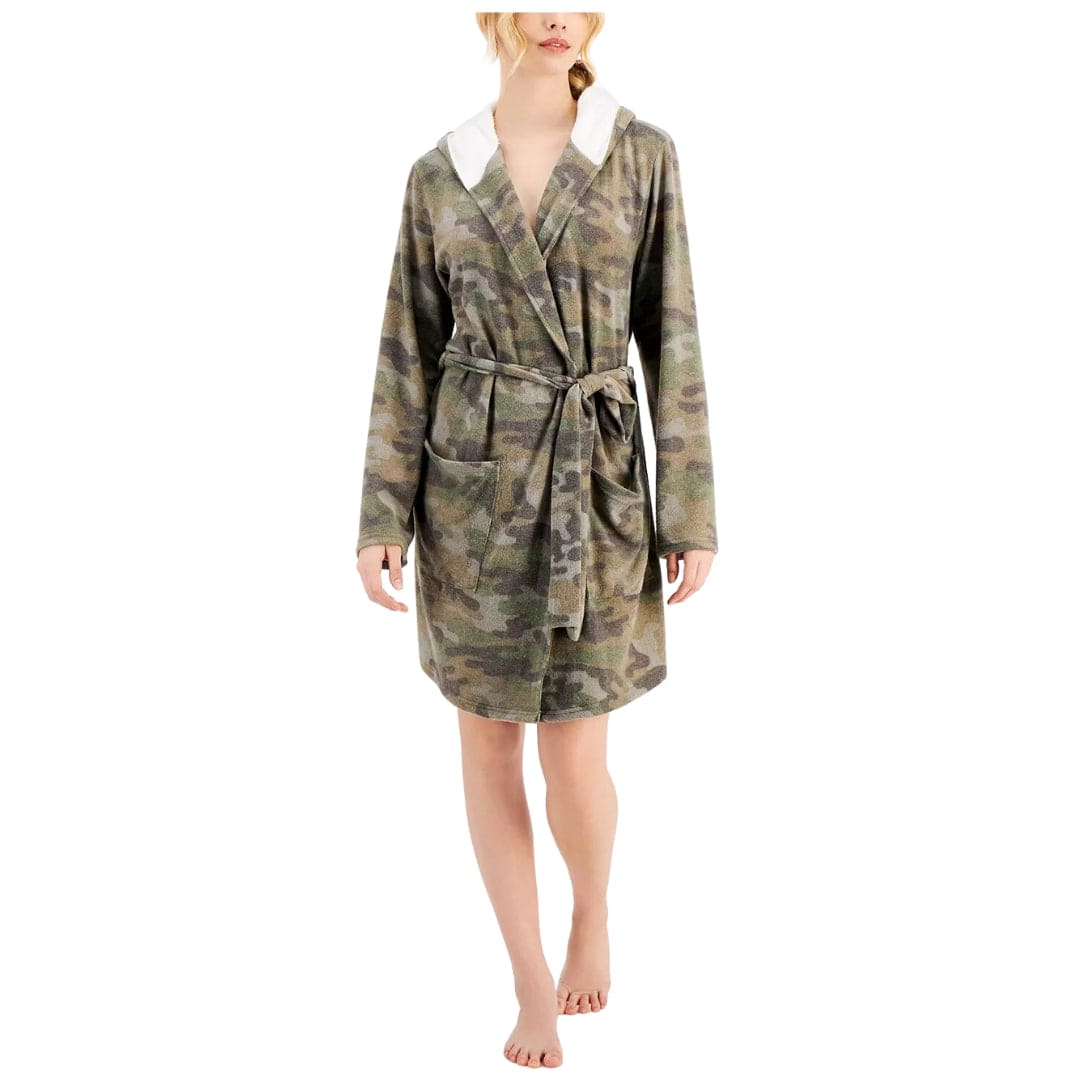 JENNI - Hooded Short Cozy Robe – Beyond Marketplace