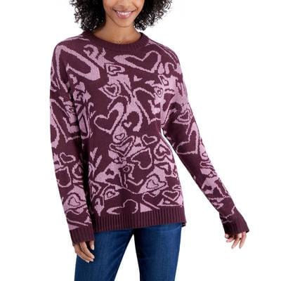 Karen Scott Crewneck Chenille Sweater