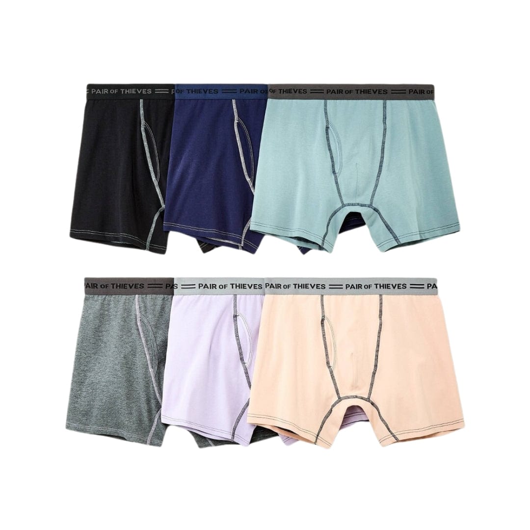 PAIR OF THIEVES - Every Day Kit Soft & Fresh Solid 6pk Boxer Briefs –  Beyond Marketplace