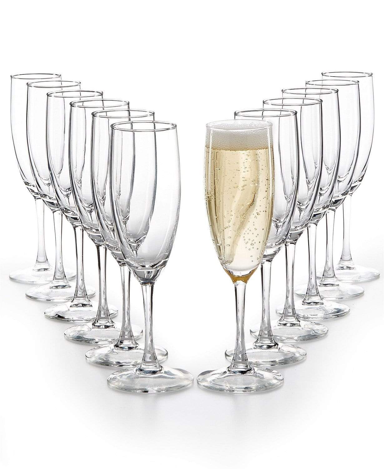 Martha Stewart Collection 12-Pc. White Wine Glasses Set, Created