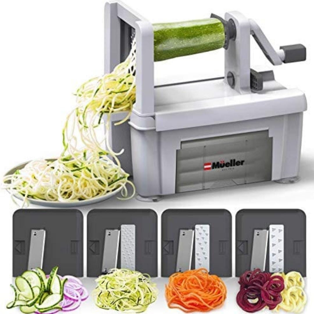 Mueller Austria ￼￼Spiral Pro 4 Blade Spiralizer