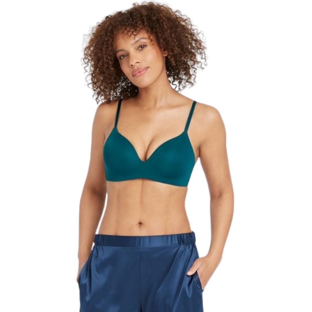 Auden Women's Bliss Lightly Lined Wirefree Bra : : Clothing, Shoes  & Accessories