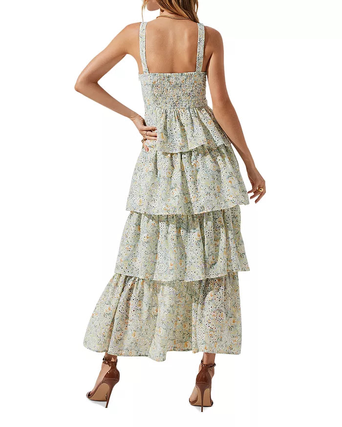 ASTR - Midsummer Tiered Floral Print Dress