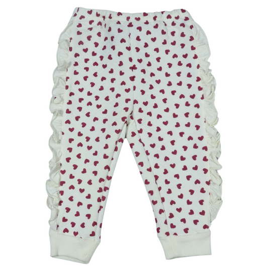 KOALA BABY - Heart print baby pants