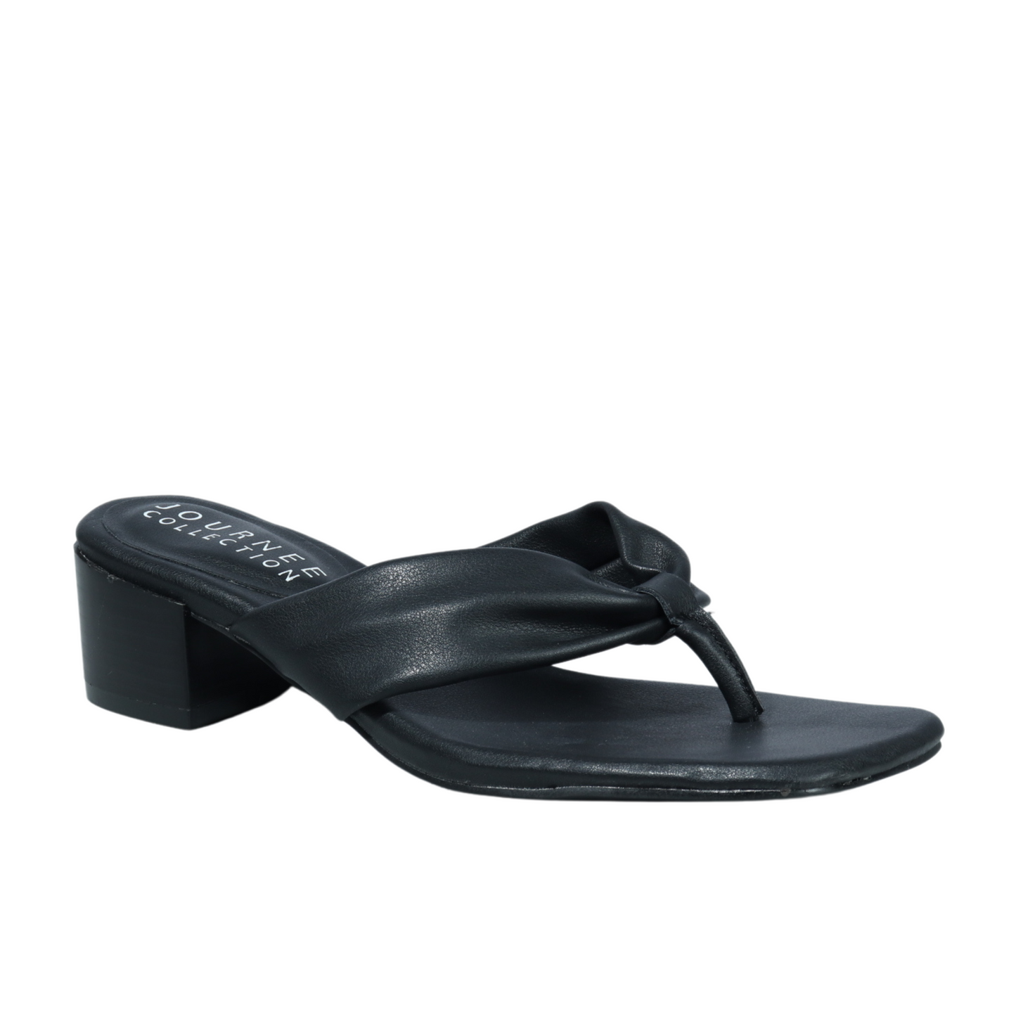 JOURNEE COLLECTION - Square toe sandal