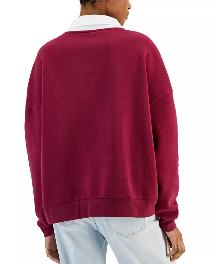 GRAYSON / THREADS -  Harvard University Collared Sweatshirt