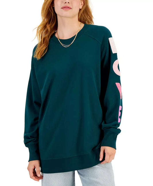 REBELLIOUS ONE - Love Sleeve Crewneck Sweatshirt