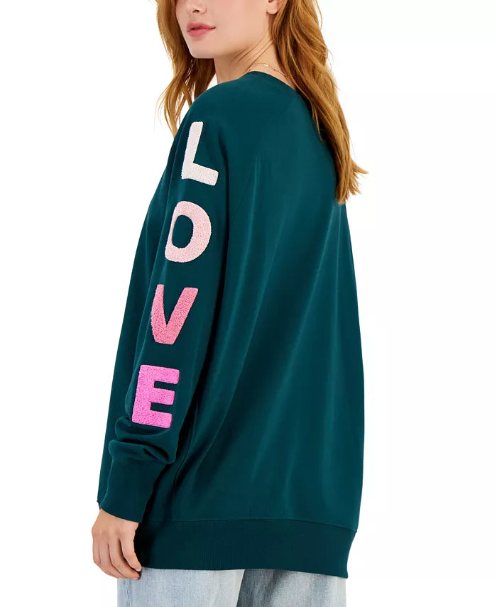 REBELLIOUS ONE - Love Sleeve Crewneck Sweatshirt