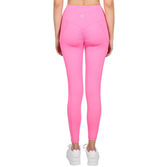 2ONE2 APPAREL Womens sports M / Pink 2ONE2 APPAREL - 2 Pockets Aside Legging