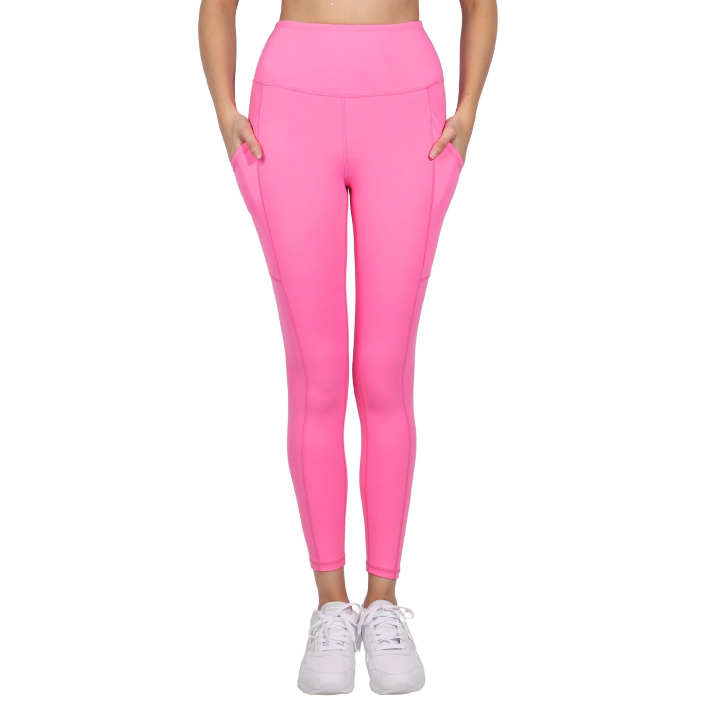 2ONE2 APPAREL Womens sports M / Pink 2ONE2 APPAREL - 2 Pockets Aside Legging