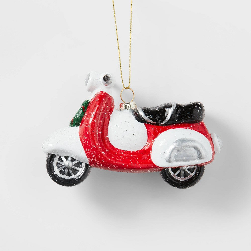 WONDERSHOP - Glitter Scooter Christmas Tree Ornament