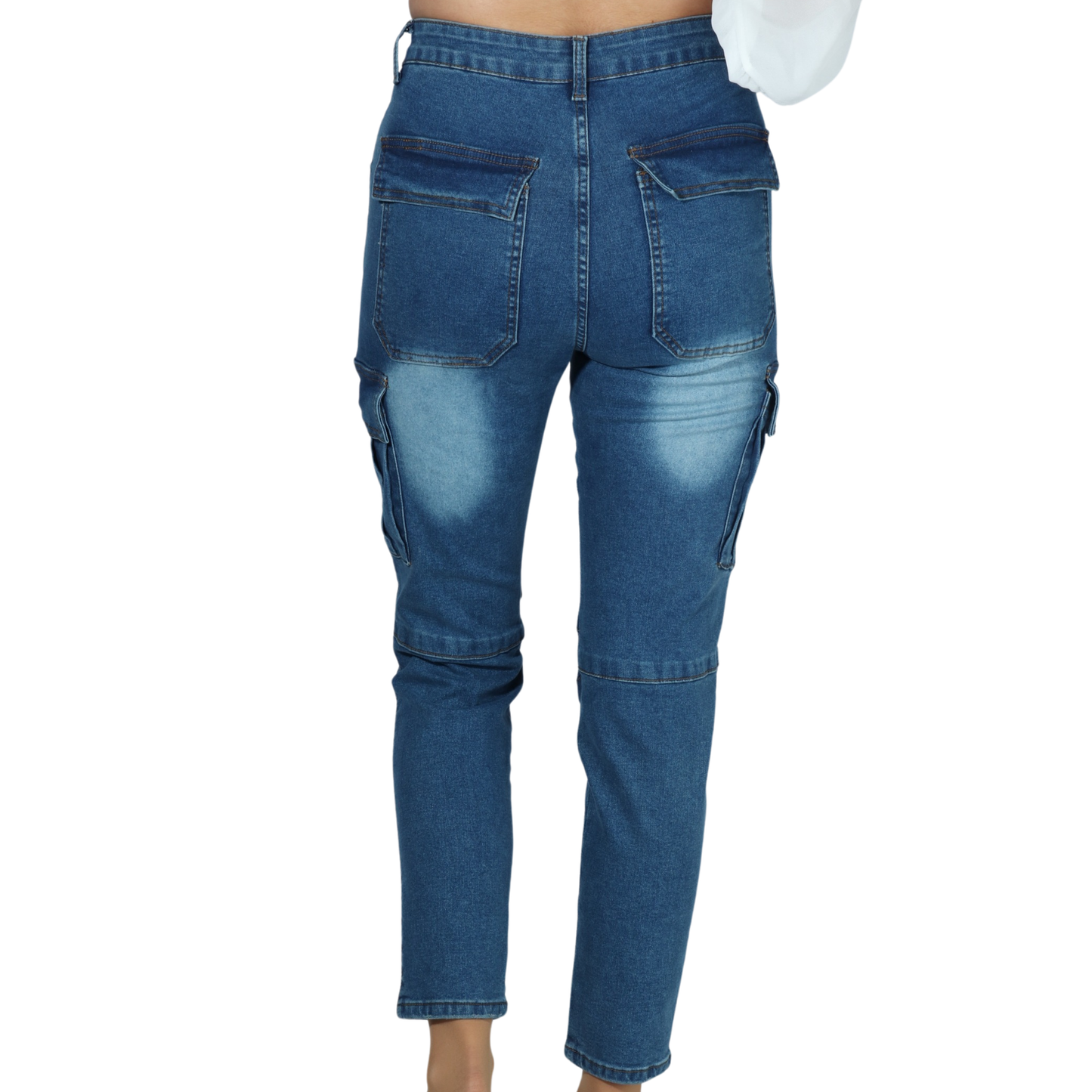 SHEIN - Cargo denim pants