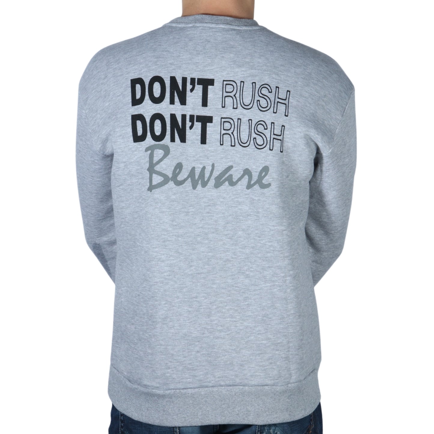 DYNAMO - Don't Rush Printed Sweatshirt