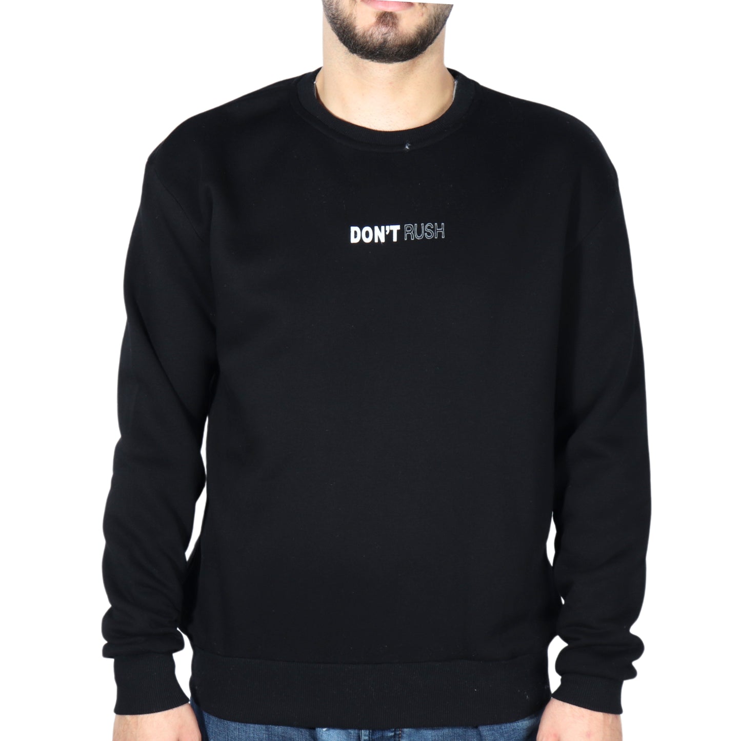 DYNAMO - Don't Rush Printed Sweatshirt