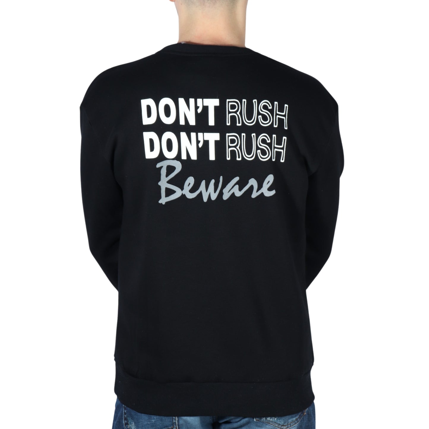 DYNAMO - Don't Rush Printed Sweatshirt