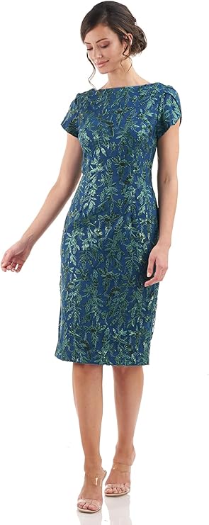 JS COLLECTIONS - Fiona Knee Length Dress Cocktail Dress