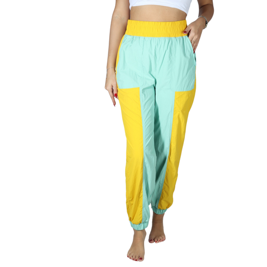 OXXO - Color block elastic waistband pants