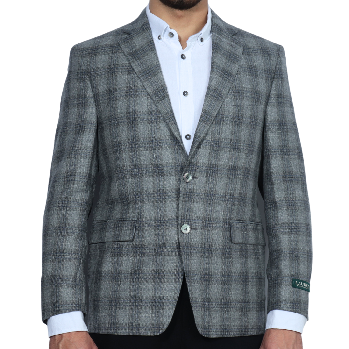 RALPH LAUREN - Plaid design Blazer