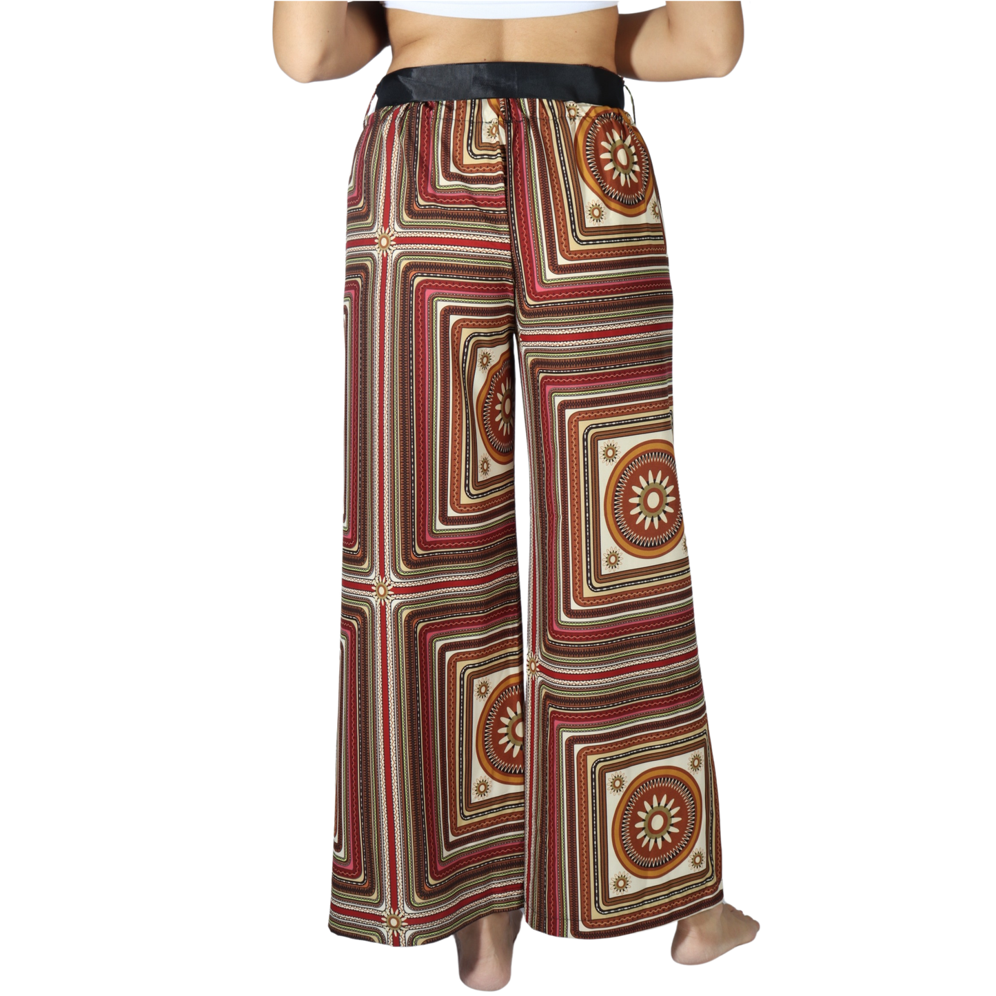 Printed Wide leg pants