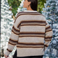 SHEIN -  Pattern Drop Shoulder Sweater