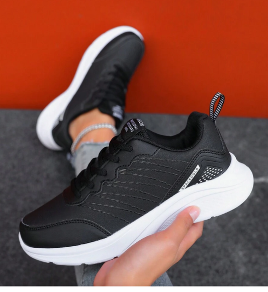 SHEIN - Waterproof Anti-Slip Leather Sports Shoes