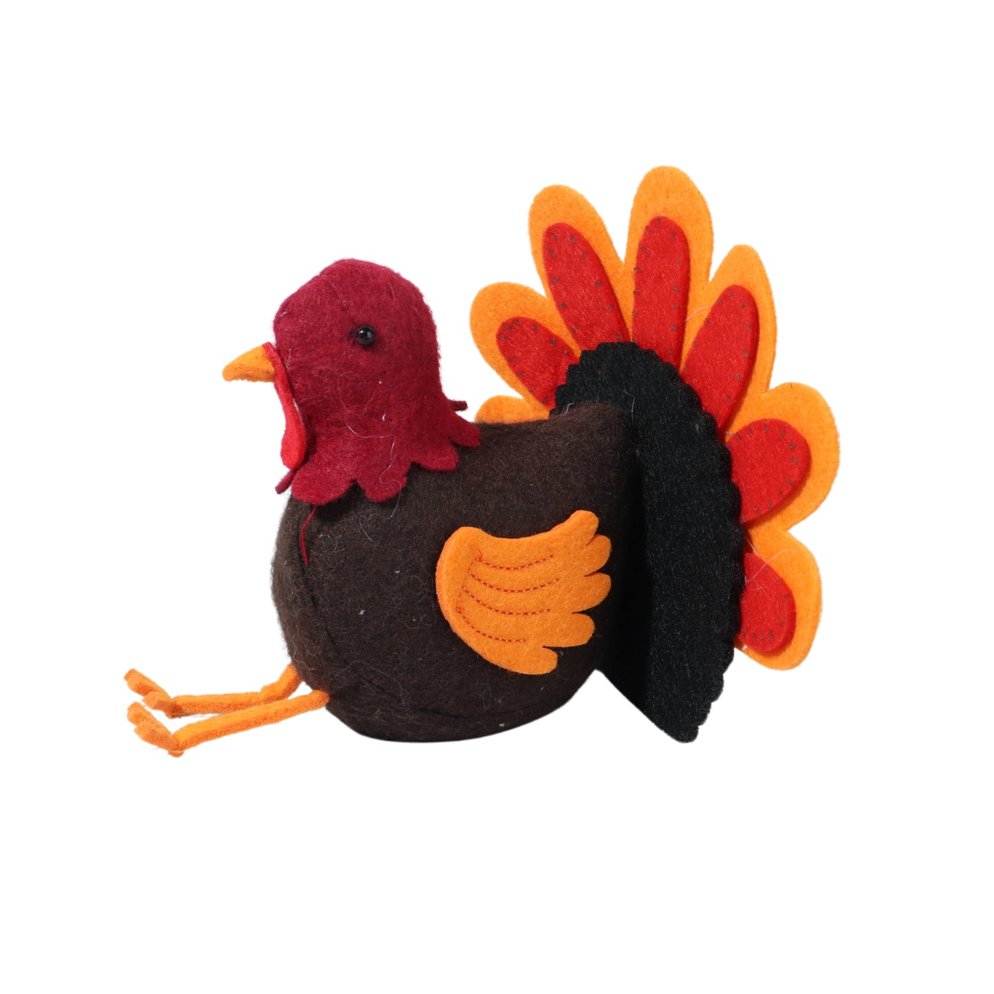 Felt turkey ornament