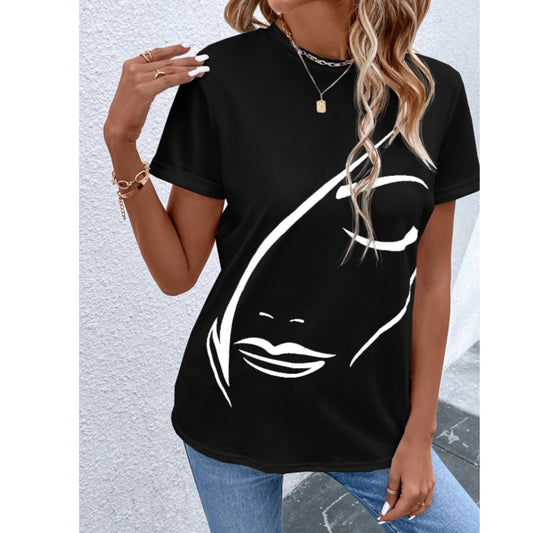 SHEIN - Figure Graphic T-Shirt