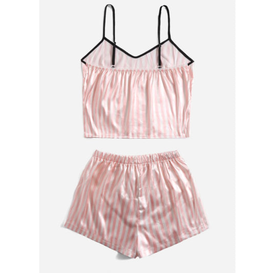 SHEIN - Stripped pajama set