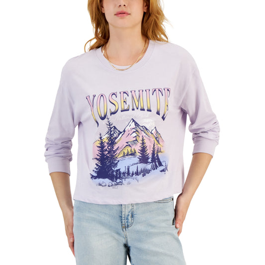 REBELLIOUS ONE - Long-Sleeved Yosemite Graphic Blouse