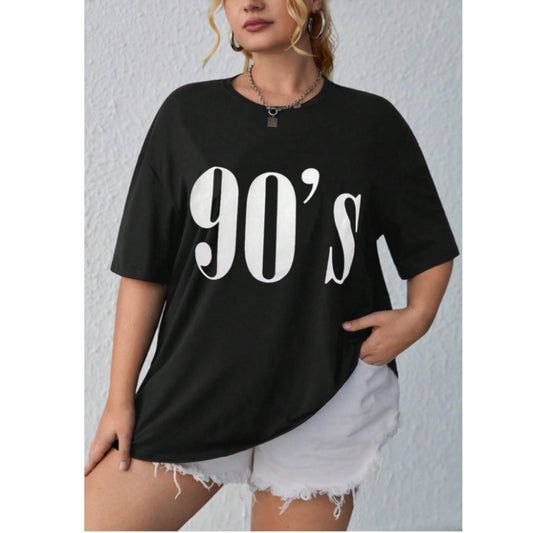 SHEIN - Number Printed T-Shirt