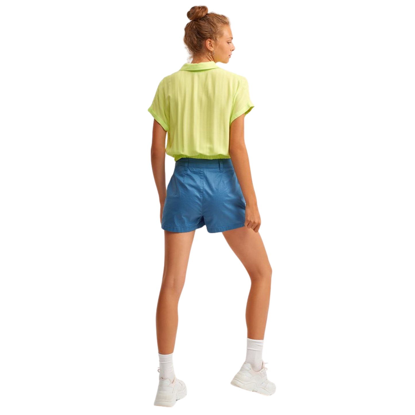 OXXO - Special Textured Pocket Mini Shorts