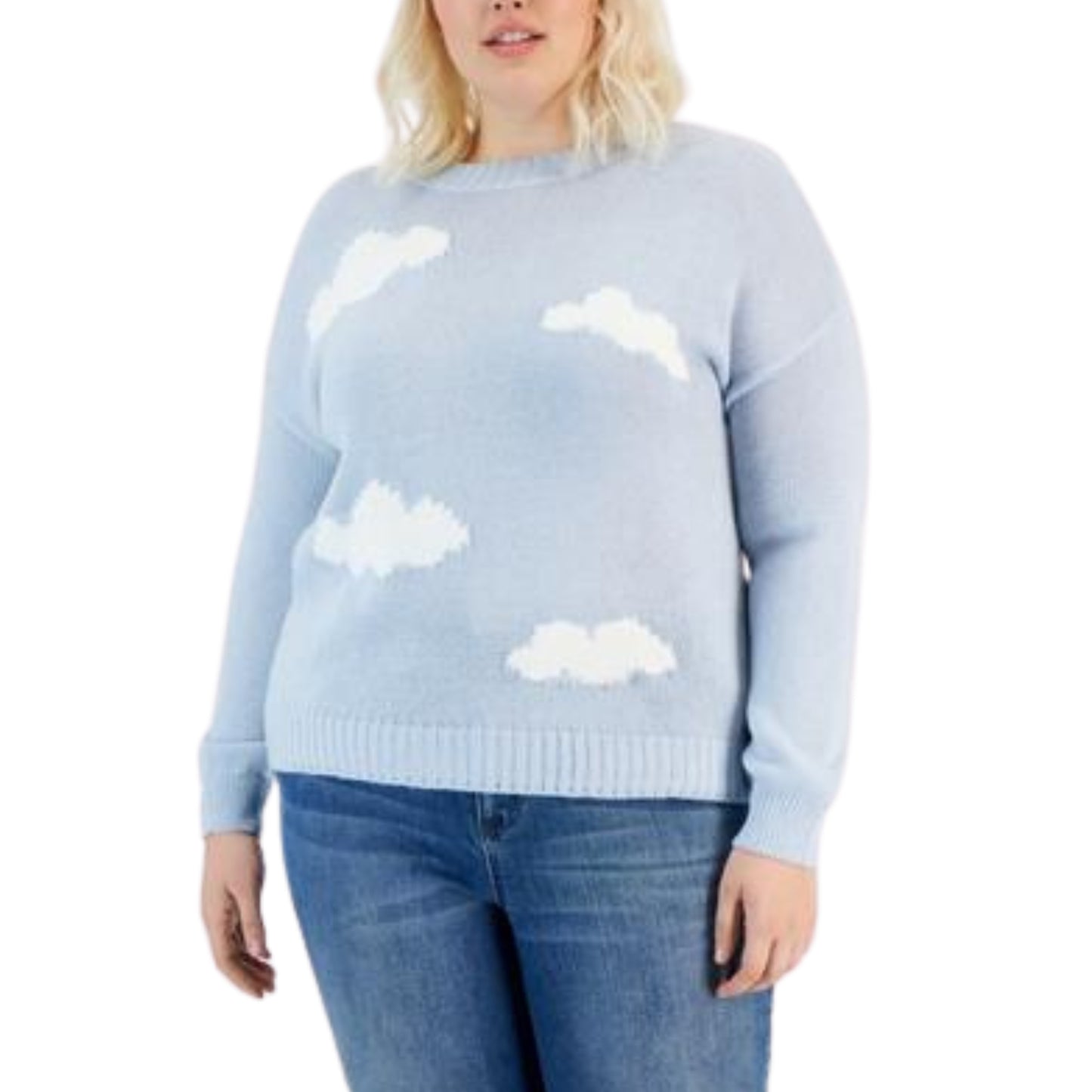 FCT - Dropped-Shoulder Cloud Sweater