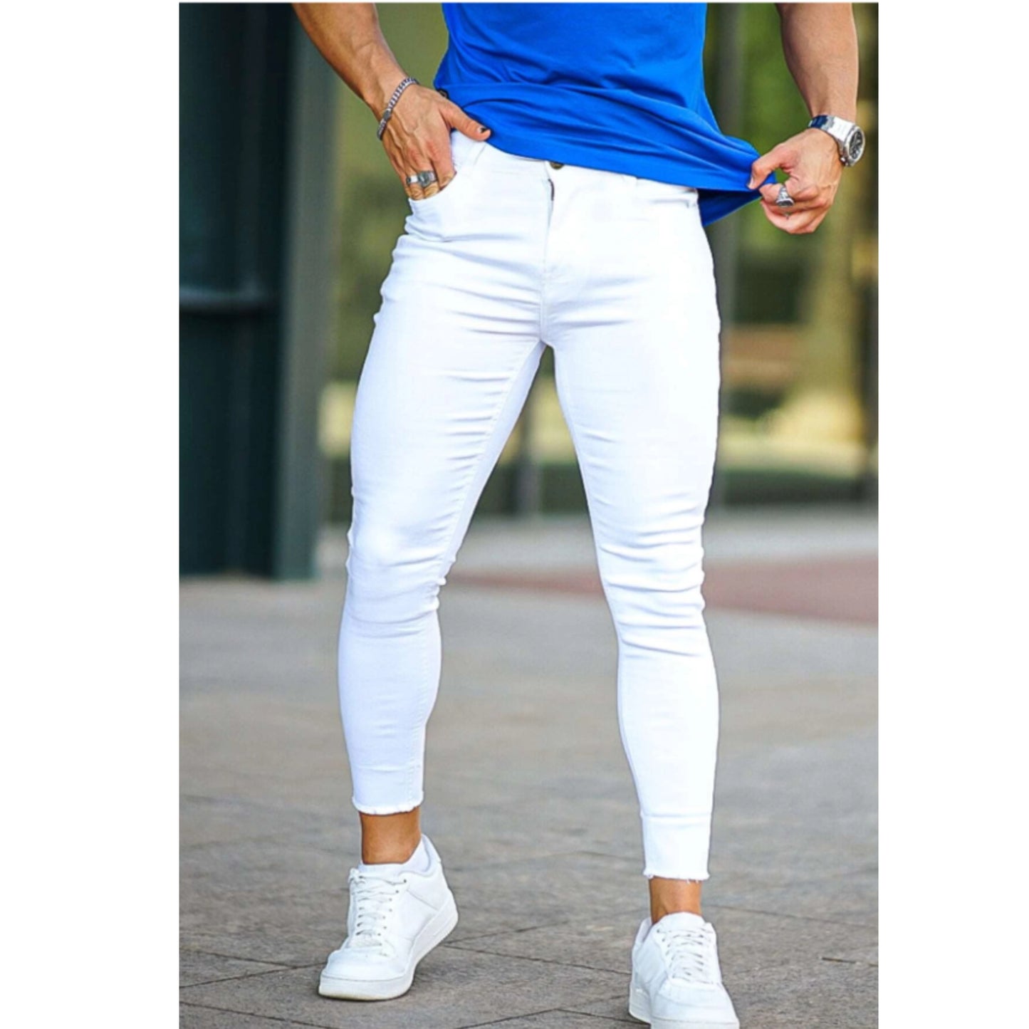 SHEIN - Solid Skinny Jeans