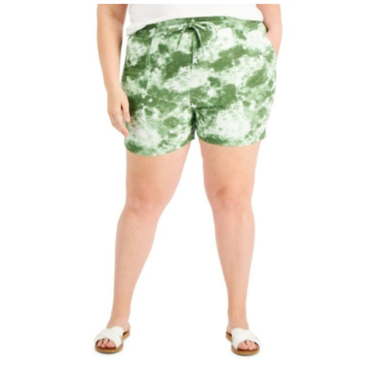 STYLE & CO. - Printed Drawstring Shorts