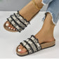 SHEIN - Checkered pattern slippers