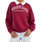 GRAYSON / THREADS -  Harvard University Collared Sweatshirt