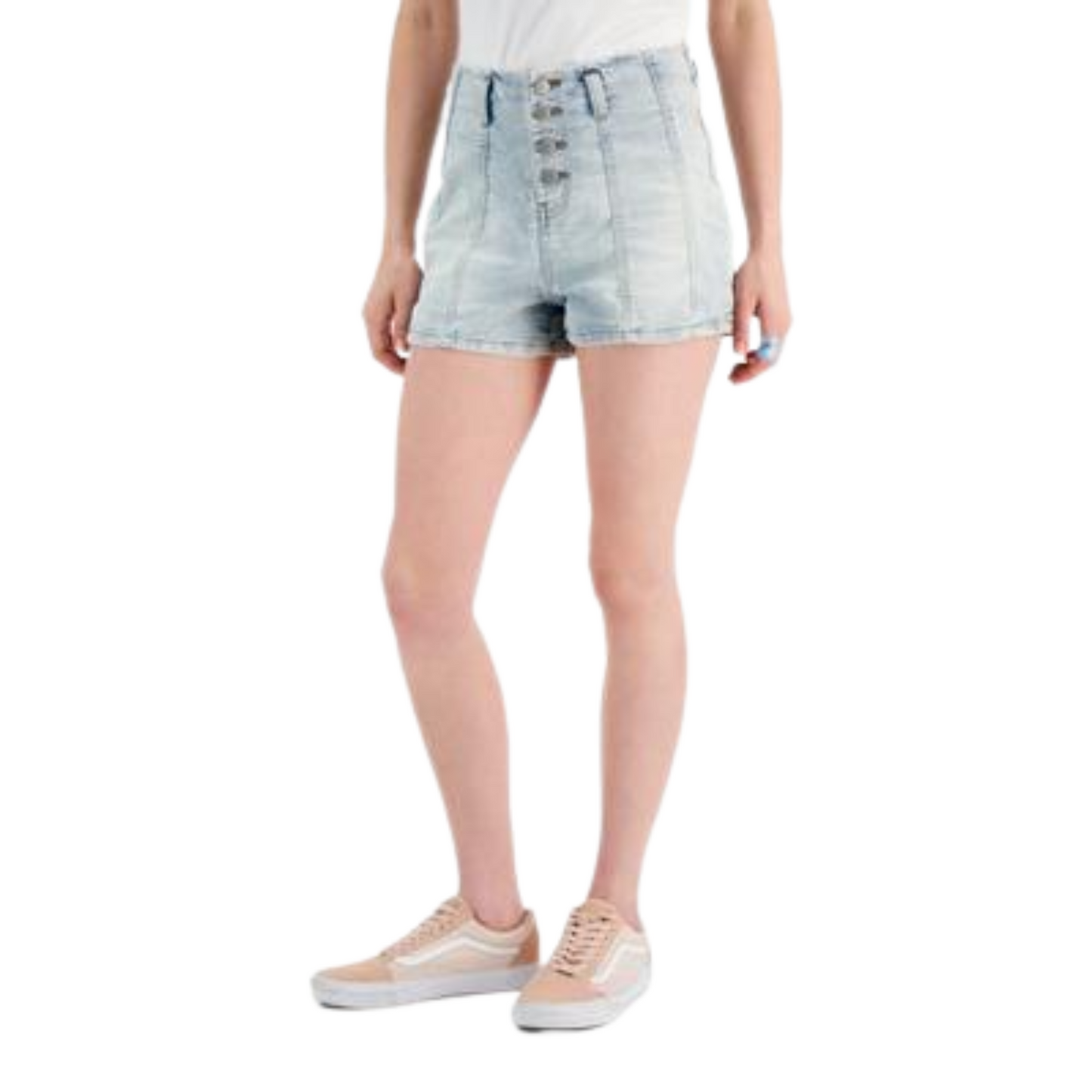 TINSELTOWN - Seamed Denim Shorts