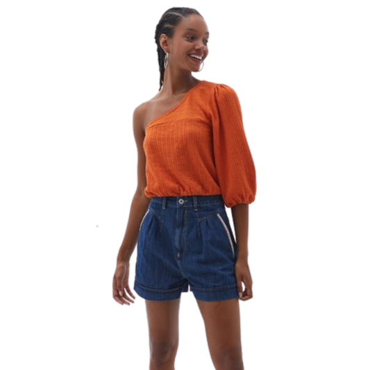 OXXO - Orange One Shoulder Blouse