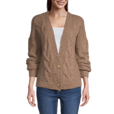 Ana long shop sleeve cardigan