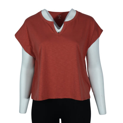 A.N.A Womens Tops XXXL / Orange A.N.A - Pull Over T-Shirt