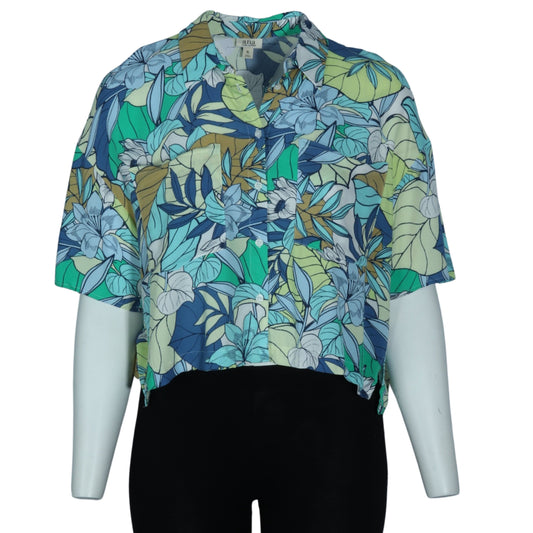 A.N.A Womens Tops XL / Multi-Color A.N.A - Tropical Button Up Shirts