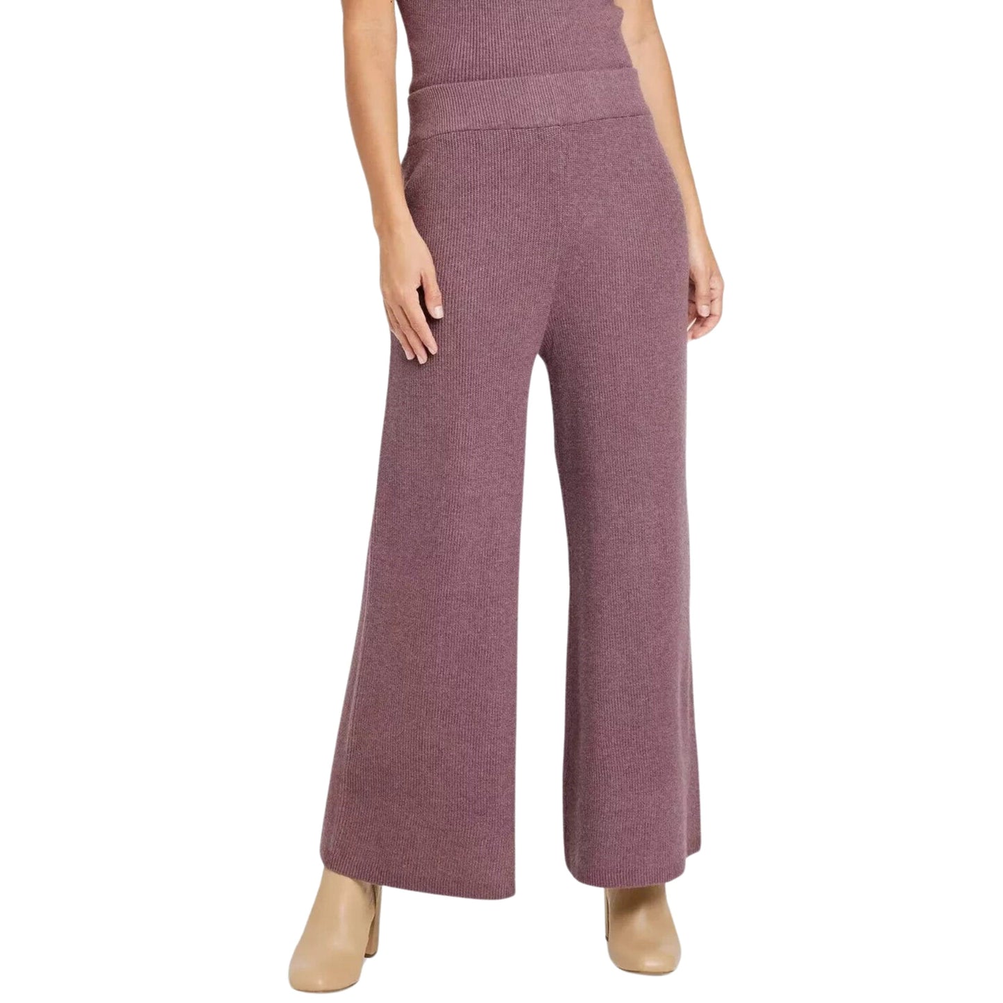 A NEW DAY Womens Bottoms L / Purple A NEW DAY - Wide leg pants