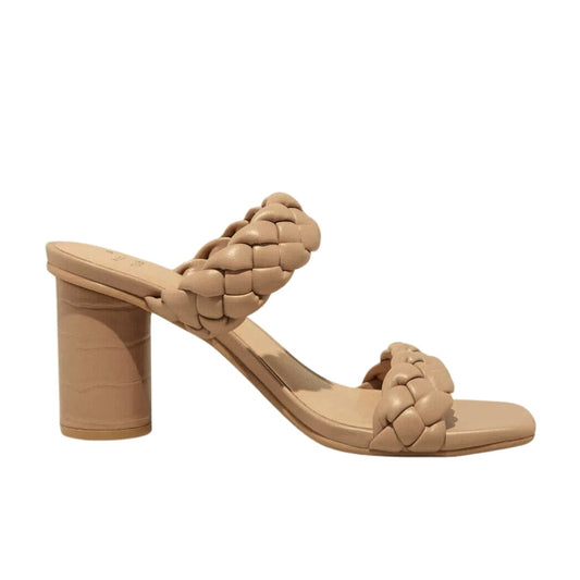 A NEW DAY Womens Shoes 38 / Beige A NEW DAY - Basil Mule Heels