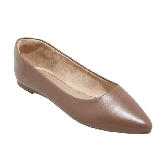 A NEW DAY Womens Shoes 37 / Brown A NEW DAY - Corinna Wide Width Ballet Flats